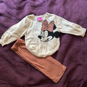 Disney Minnie Mouse outfit, size 18 mos